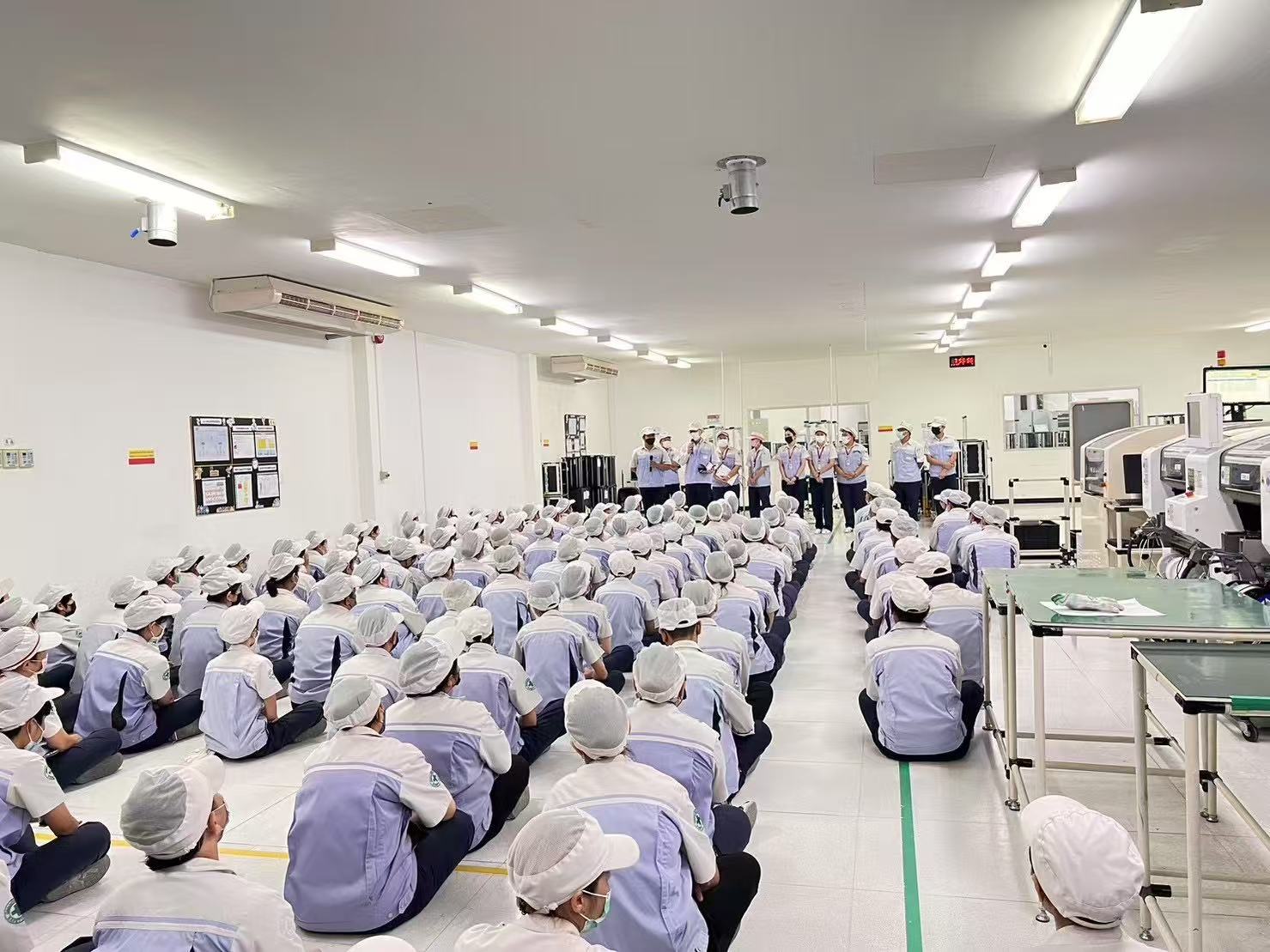 金腾科技（泰国）有限公司现场培训会议